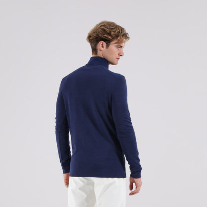 THAIRIN | MERINO BLEND QUARTER ZIP - Chervò USA