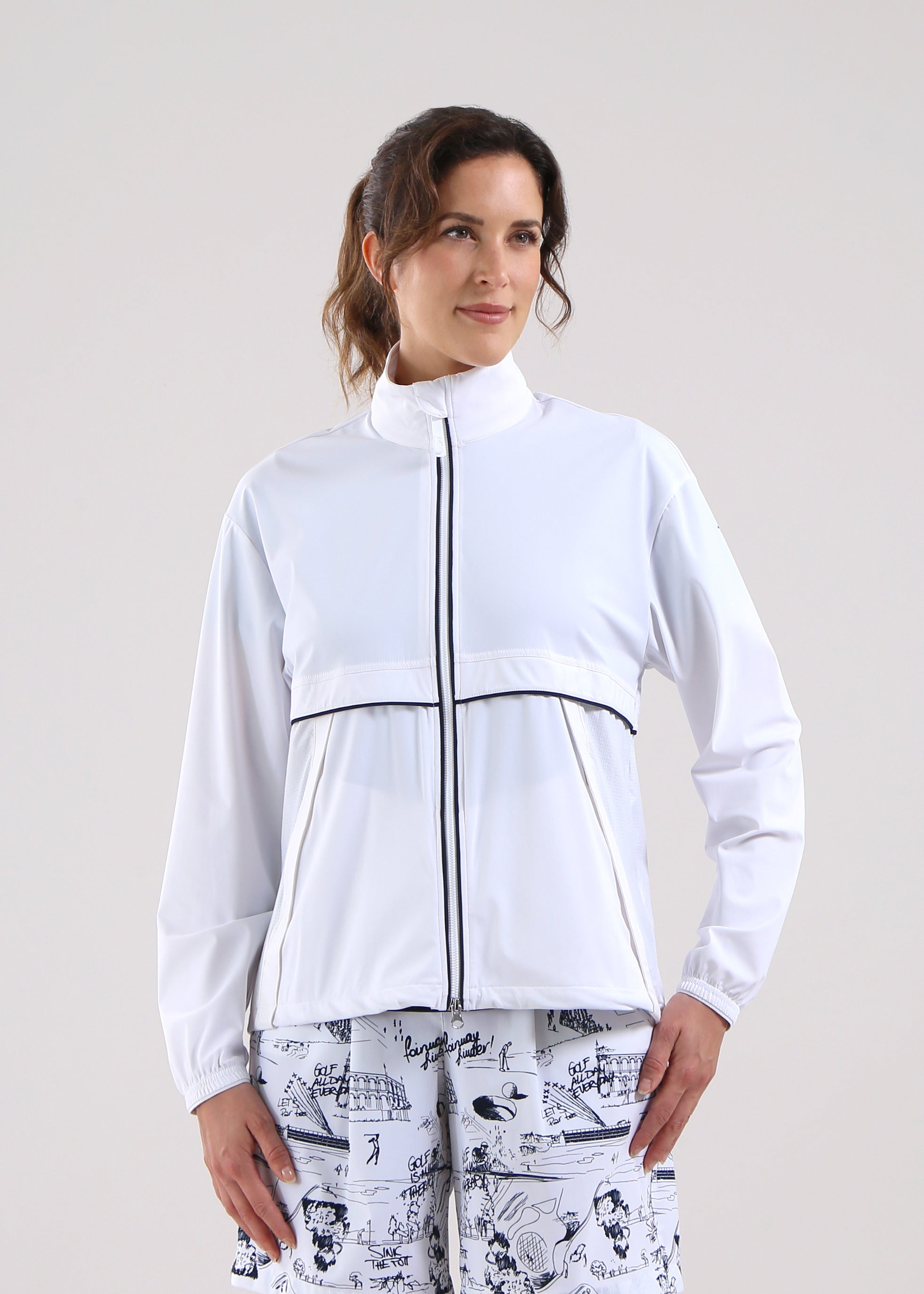 MANO - OPTIC WHITE jacket - Chervò USA