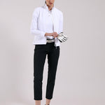 SILLA - TIMELESS NAVY trousers - Chervò USA