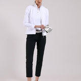 SILLA - TIMELESS NAVY trousers - Chervò USA