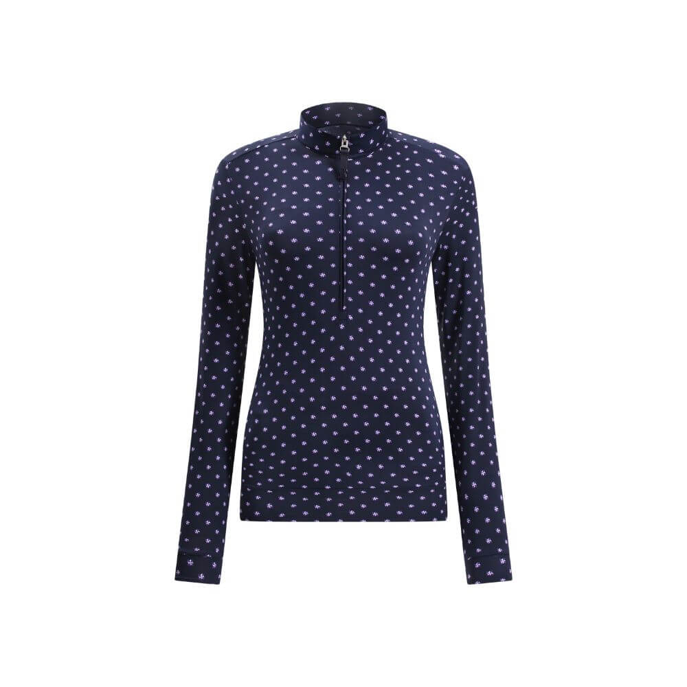 NAVY PINWHEEL / T0367 / XS/40