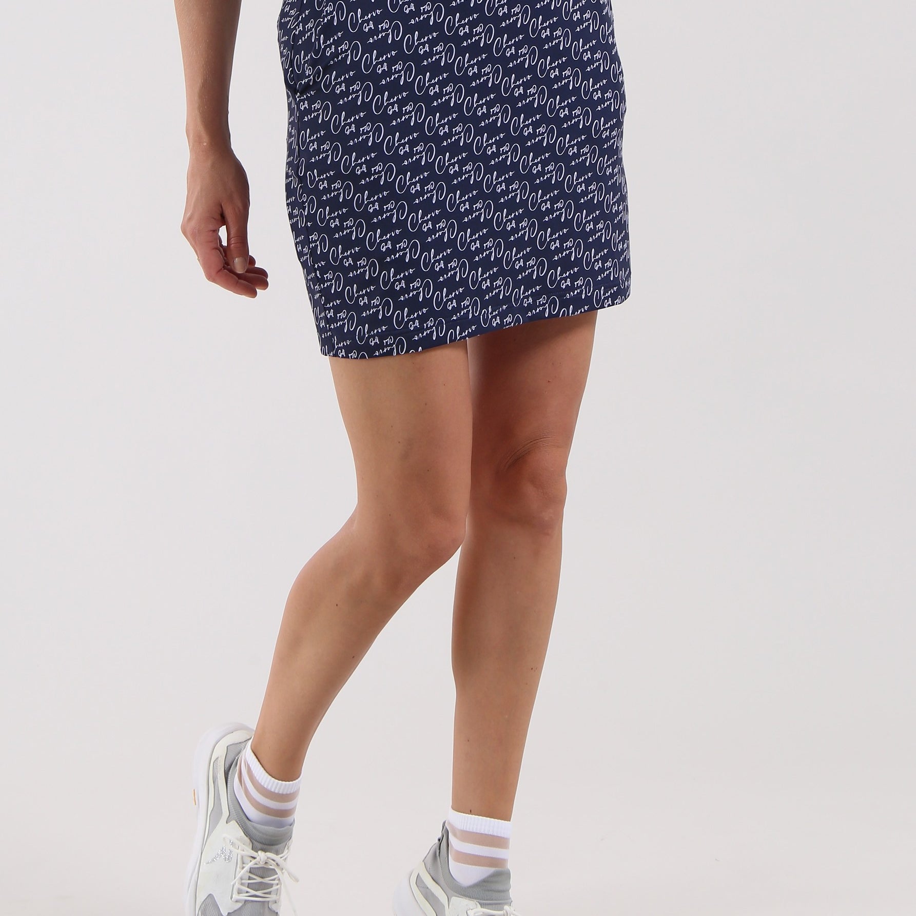 JIUJITSU - NAVY CHERVÒ CLUB skirt - woman - Chervò USA