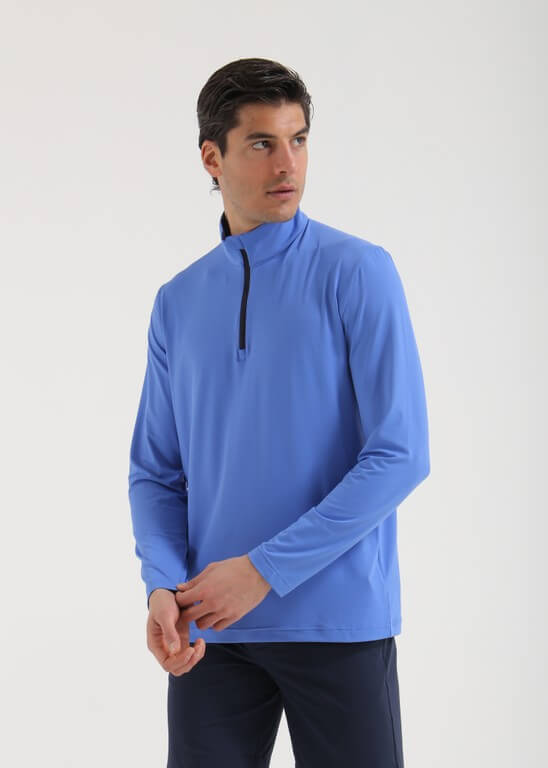 TERRY - TIMELESS NAVY turtleneck - man - Chervò USA