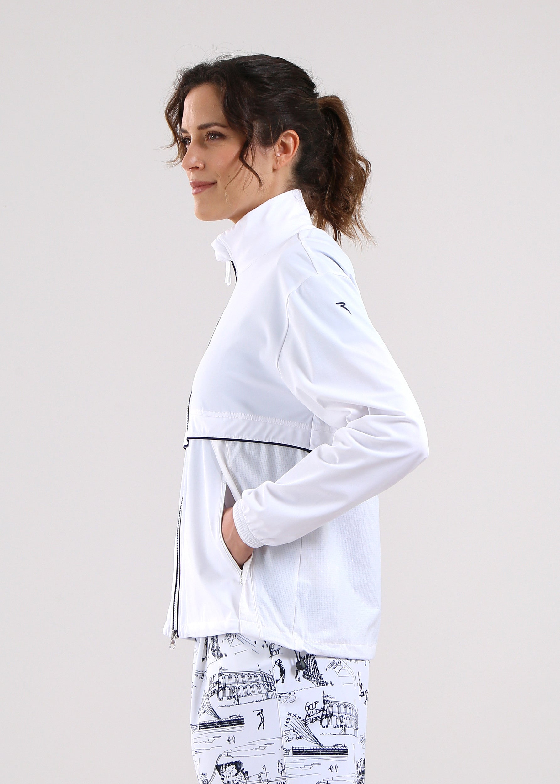 MANO - OPTIC WHITE jacket - Chervò USA