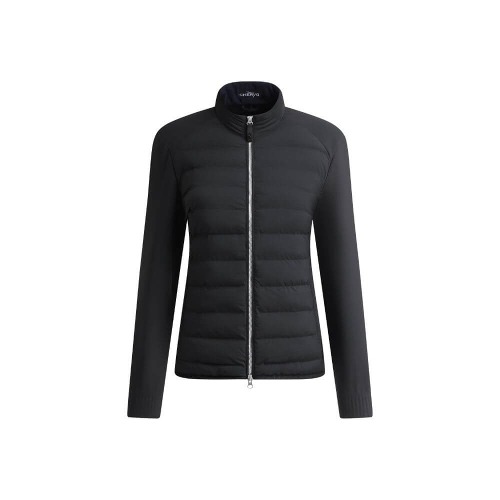 MERY - MIDNIGHT BLACK jacket - woman - Chervò USA