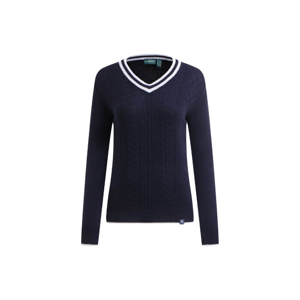 NEVILA - TIMELESS NAVY knitwear - woman - Chervò USA