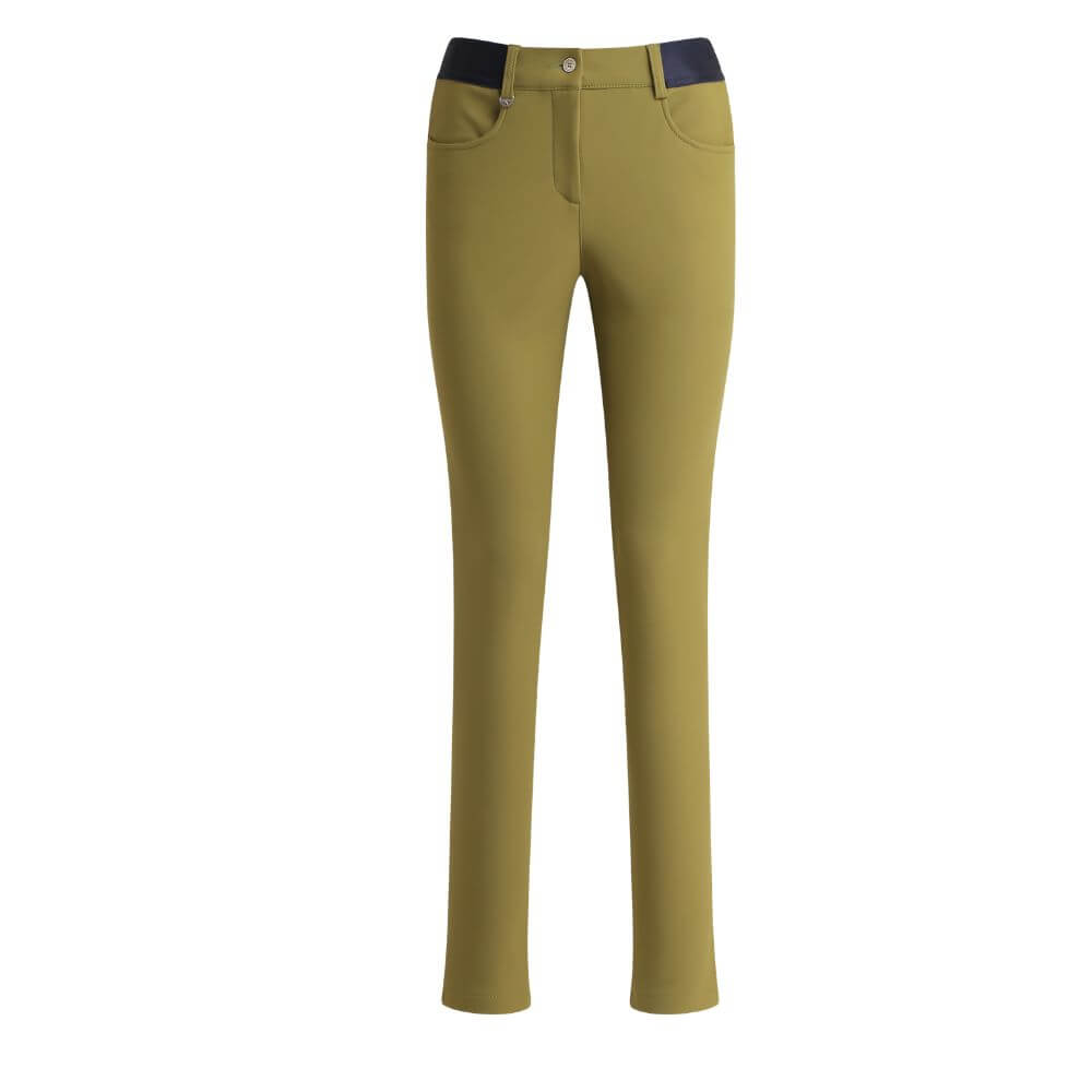 SINGOLO-FW26 - GREEN ENVY trousers - woman - Chervò USA