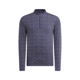 THOMAS - INDIGO MOSAIC turtleneck - man - Chervò USA