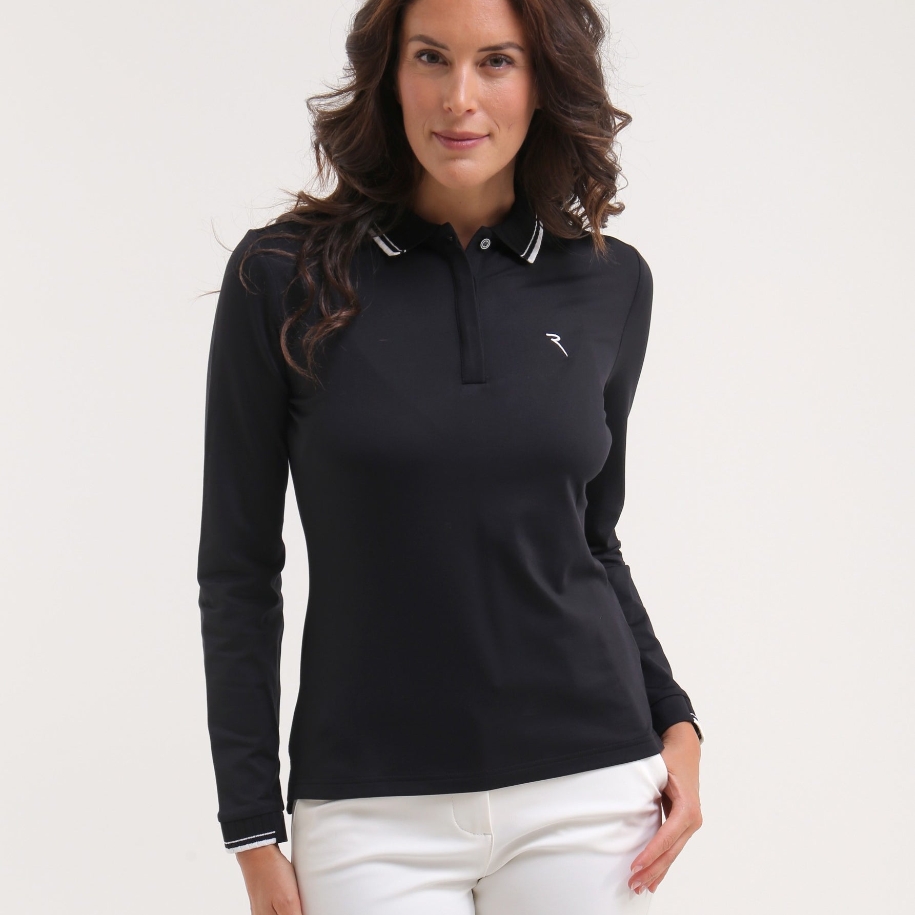 AMARTI - MIDNIGHT BLACK polo - woman - Chervò USA