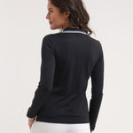 AMARTI - MIDNIGHT BLACK polo - woman - Chervò USA