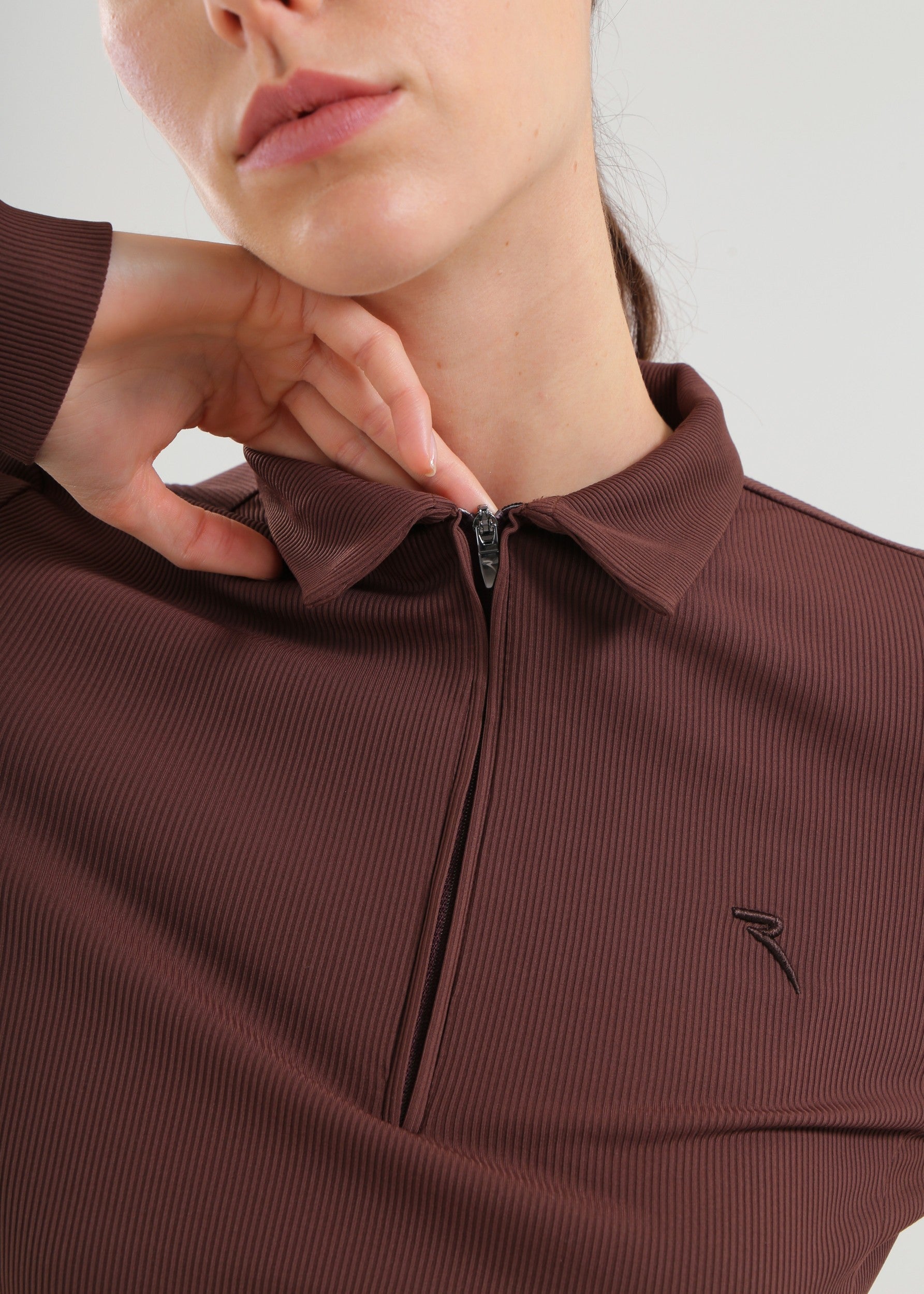ASSOLTA - CHOCOLATE polo - woman - Chervò USA