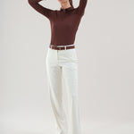 ASSOLTA - CHOCOLATE polo - woman - Chervò USA