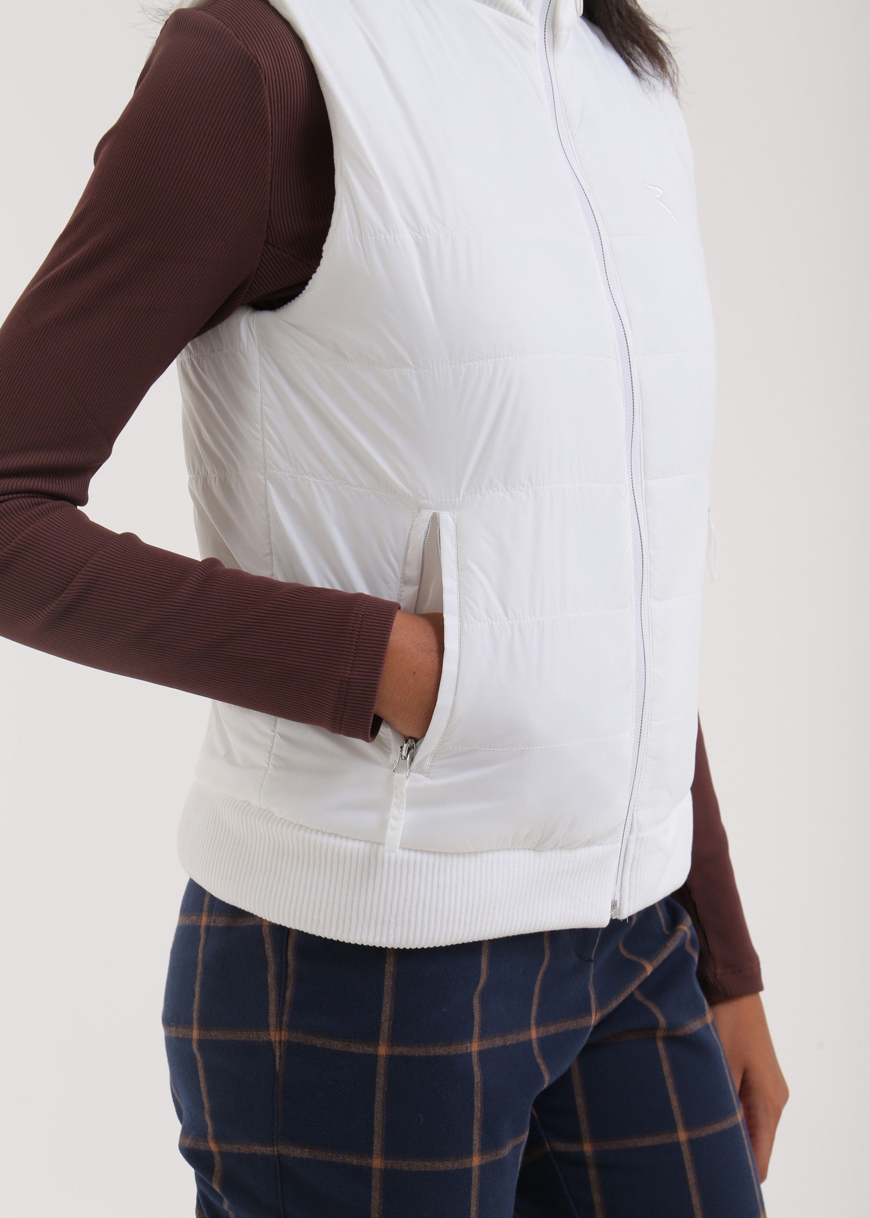 ELURNA - TIMELESS NAVY vest - woman - Chervò USA
