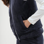 ELURNA - TIMELESS NAVY vest - woman - Chervò USA