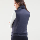 ELURNA - TIMELESS NAVY vest - woman - Chervò USA
