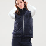 ELURNA - TIMELESS NAVY vest - woman - Chervò USA