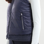 ELURNA - TIMELESS NAVY vest - woman - Chervò USA