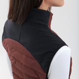 ERMENEGARDA - MIDNIGHT BLACK vest - woman - Chervò USA