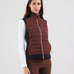 ERMENEGARDA - MIDNIGHT BLACK vest - woman - Chervò USA