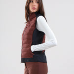 ERMENEGARDA - MIDNIGHT BLACK vest - woman - Chervò USA
