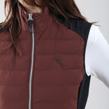 ERMENEGARDA - MIDNIGHT BLACK vest - woman - Chervò USA