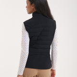 ERMENEGARDA - MIDNIGHT BLACK vest - woman - Chervò USA
