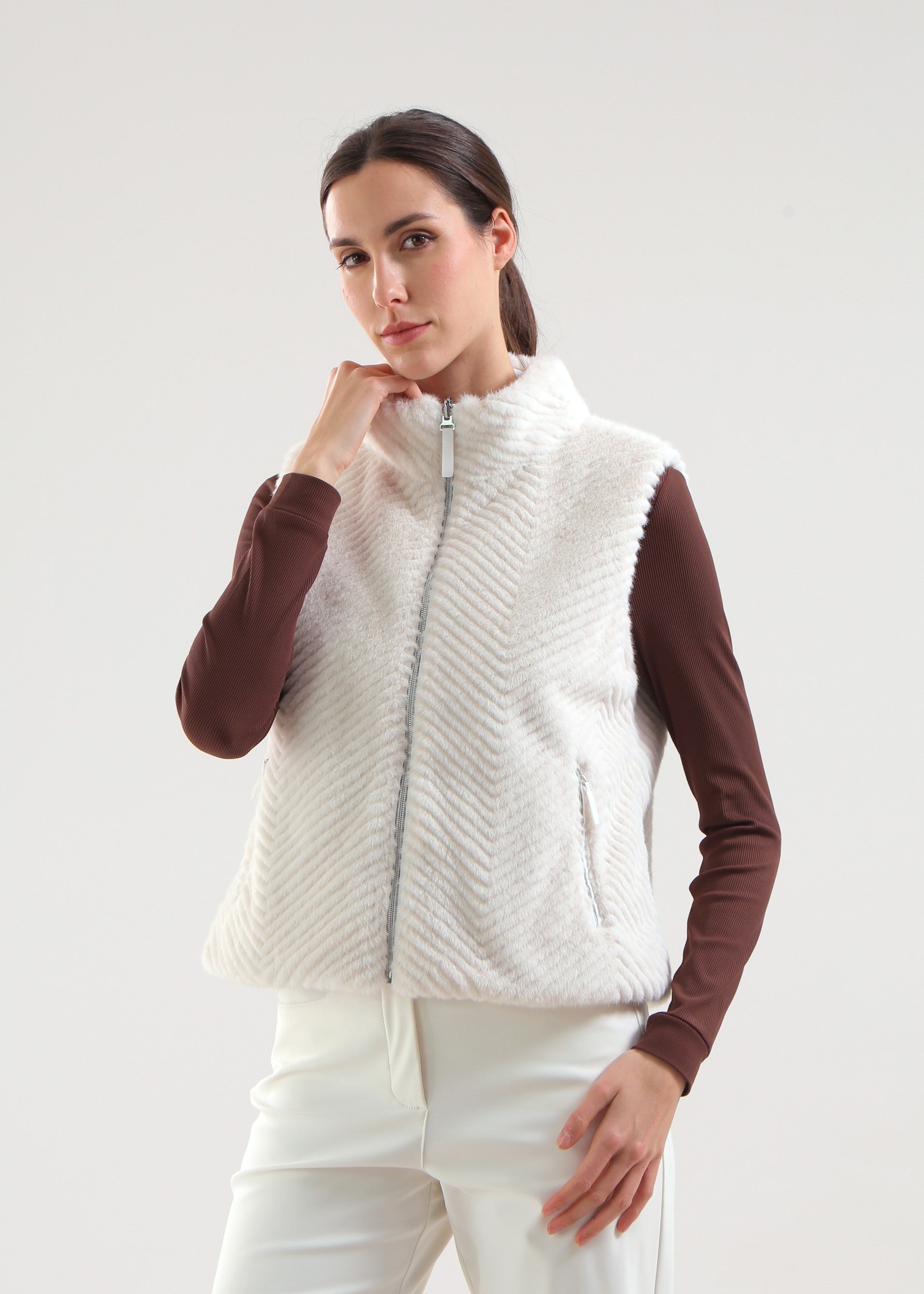 ERSILIA - GINGER vest - woman - Chervò USA
