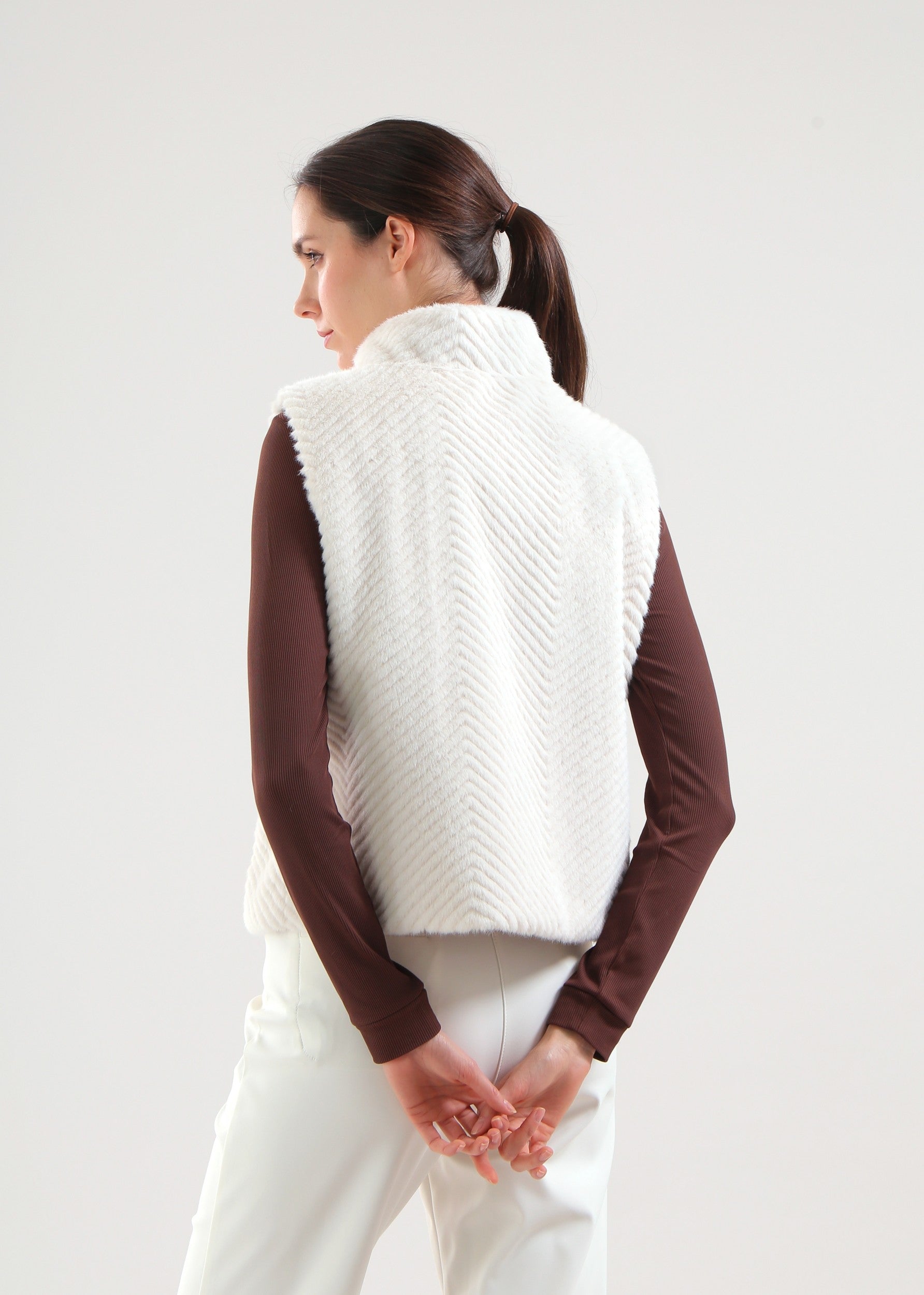 ERSILIA - GINGER vest - woman - Chervò USA