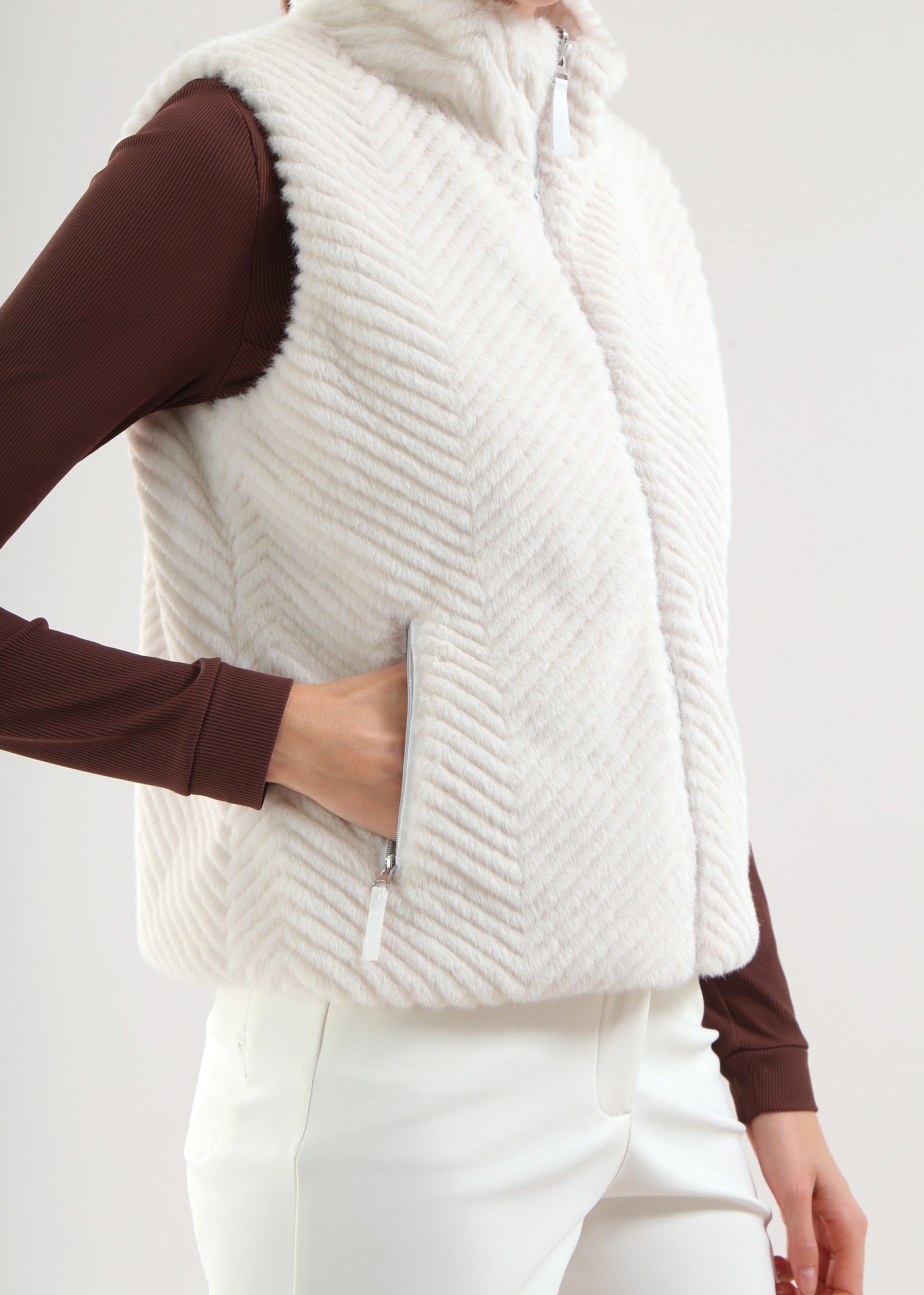ERSILIA - GINGER vest - woman - Chervò USA