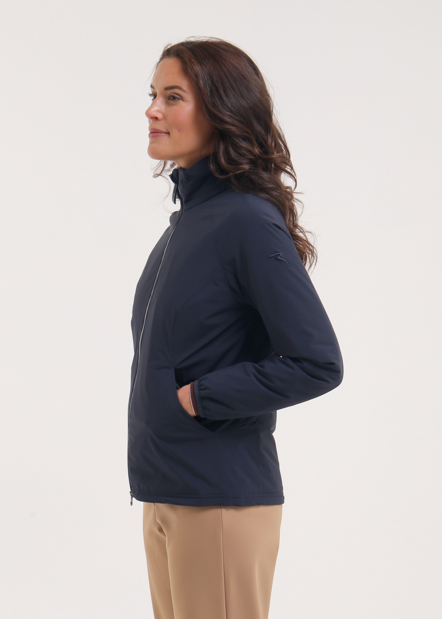 MAIKA - TIMELESS NAVY jacket - woman - Chervò USA