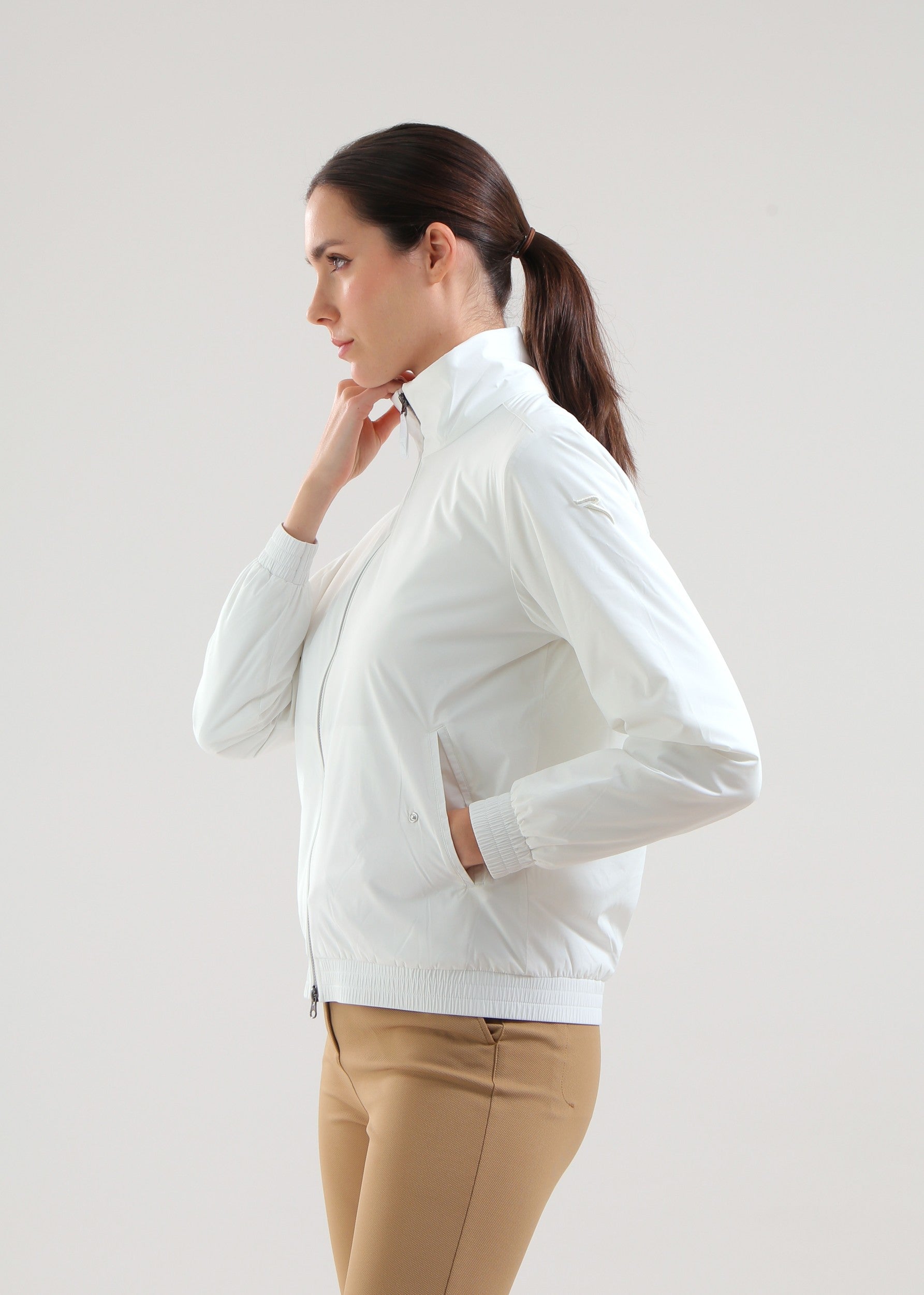 MARICA - WARM WHITE jacket - woman - Chervò USA