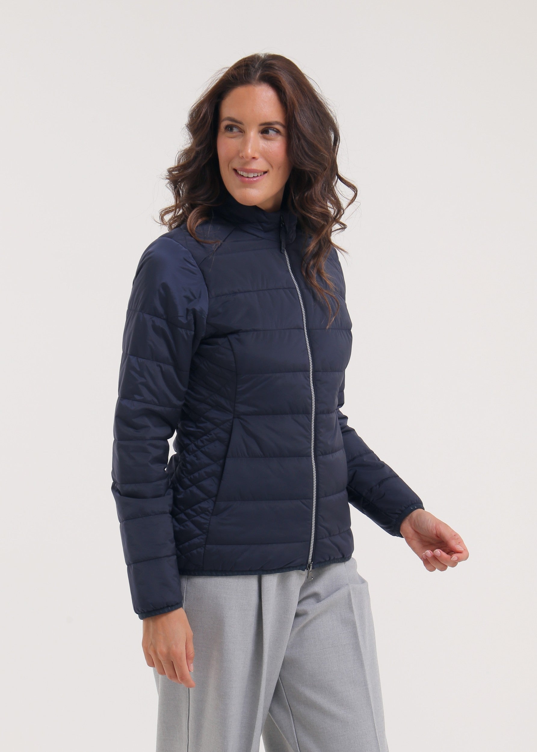 MERIDA - TIMELESS NAVY jacket - woman - Chervò USA