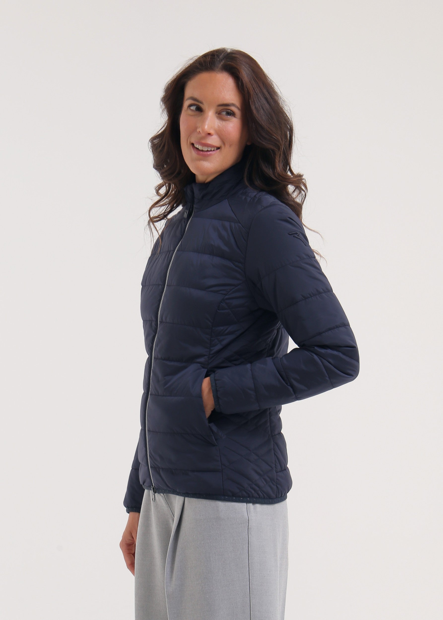 MERIDA - TIMELESS NAVY jacket - woman - Chervò USA