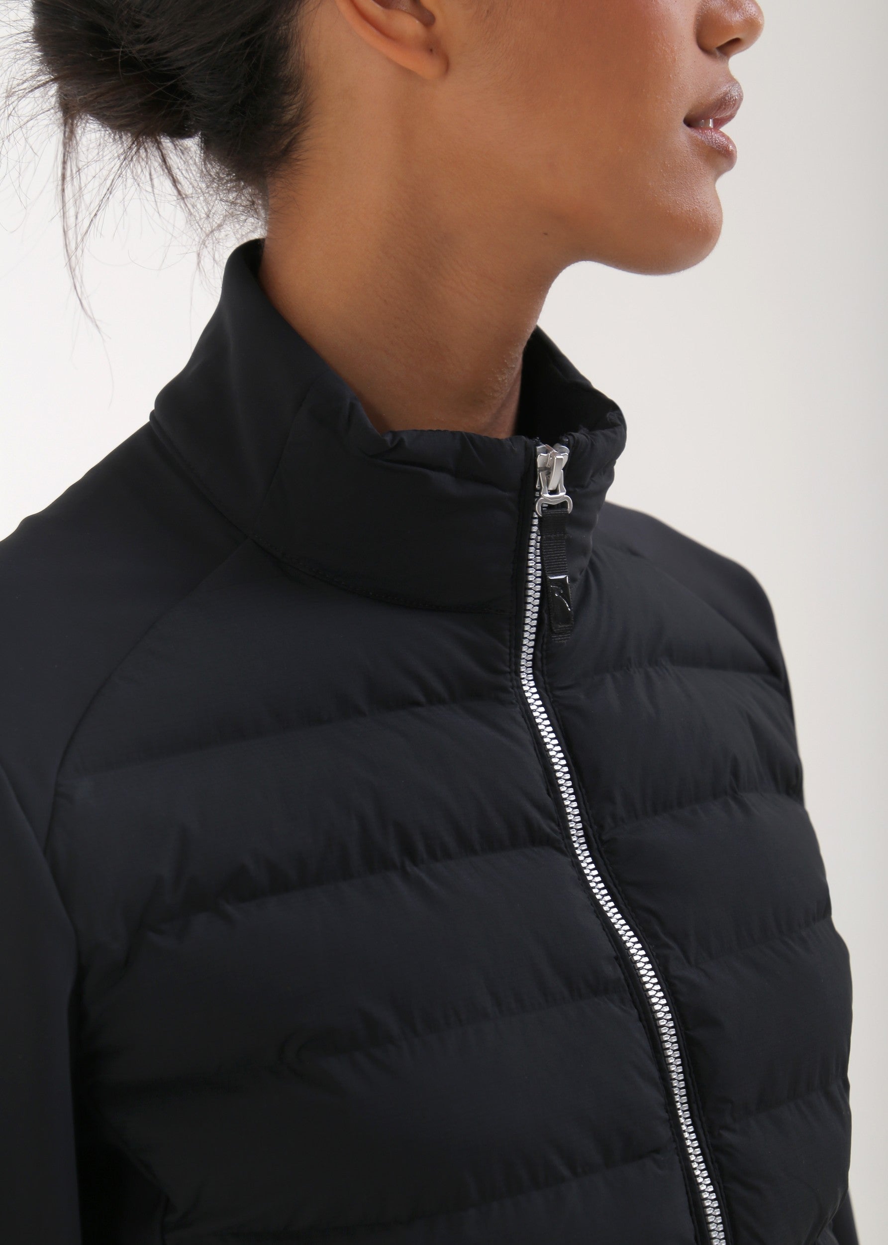 MERY - MIDNIGHT BLACK jacket - woman - Chervò USA