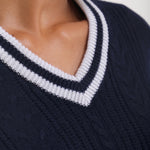 NEVILA - CHOCOLATE knitwear - woman - Chervò USA