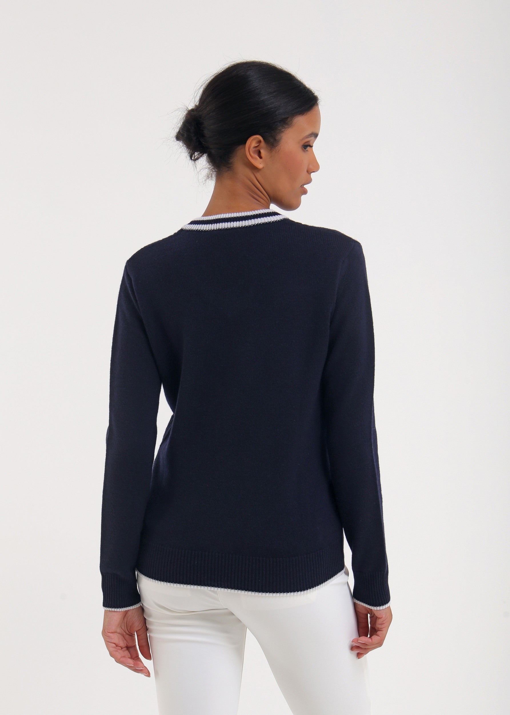 NEVILA - CHOCOLATE knitwear - woman - Chervò USA