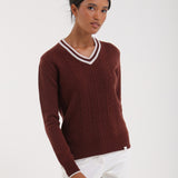 NEVILA - CHOCOLATE knitwear - woman - Chervò USA