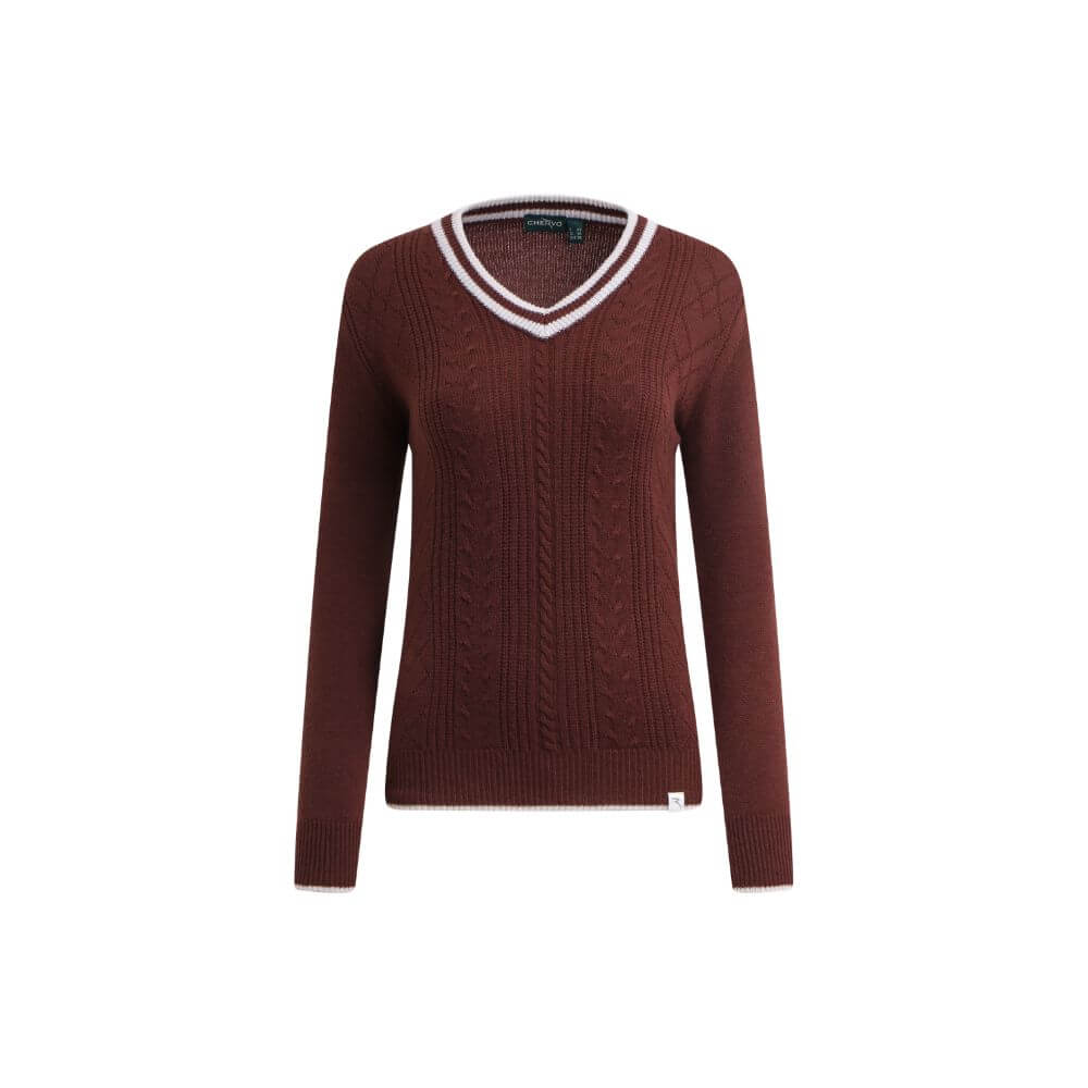 NEVILA - CHOCOLATE knitwear - woman - Chervò USA