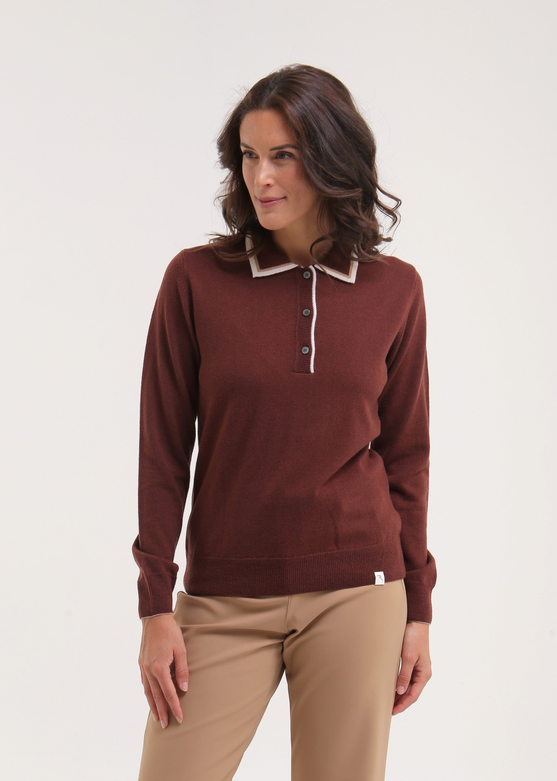 NUCLEO - CHOCOLATE knitwear - woman - Chervò USA