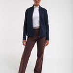 PITTSBURGH - TIMELESS NAVY sweater - woman - Chervò USA