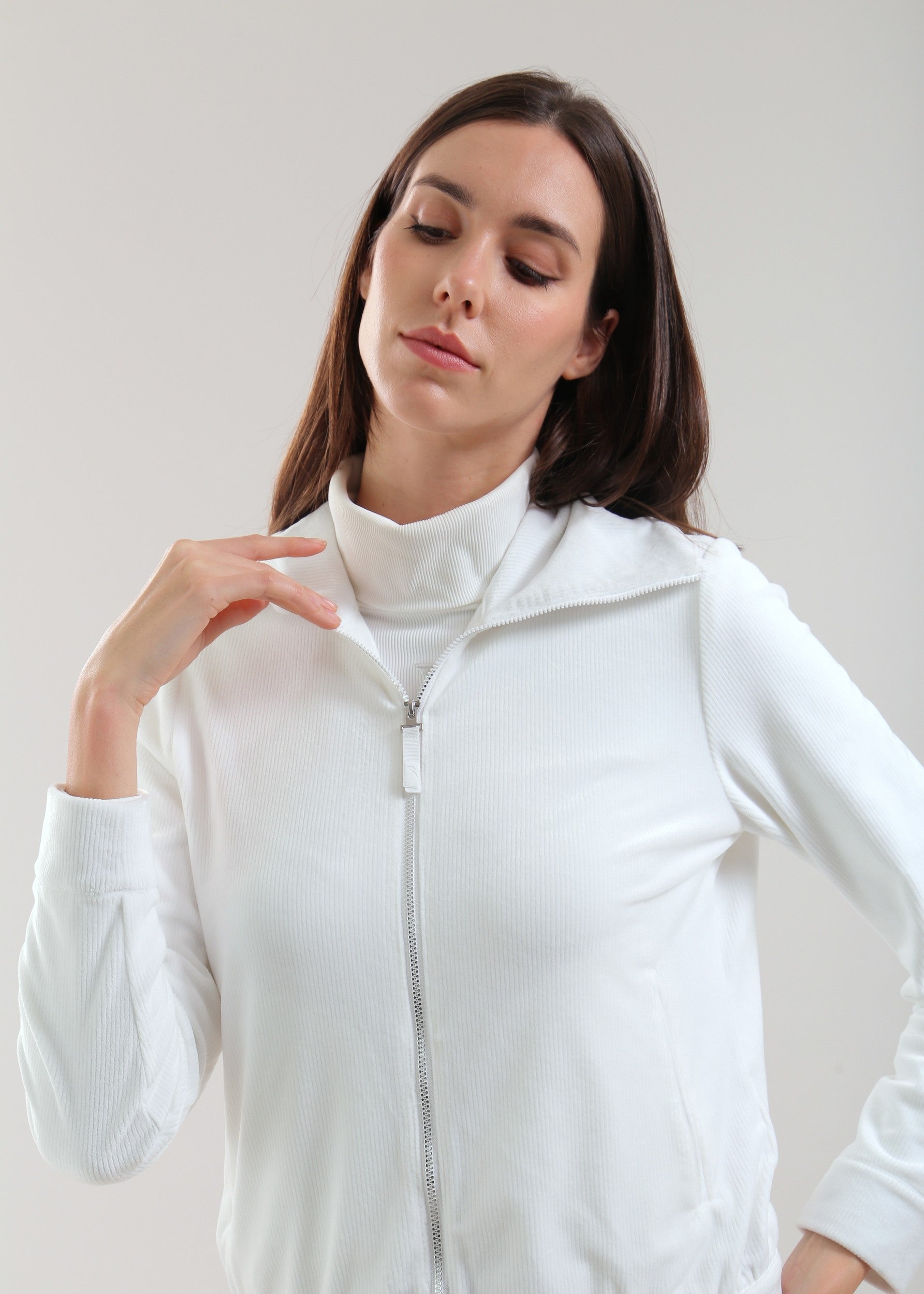 POLONIA - TIMELESS NAVY sweater - woman - Chervò USA