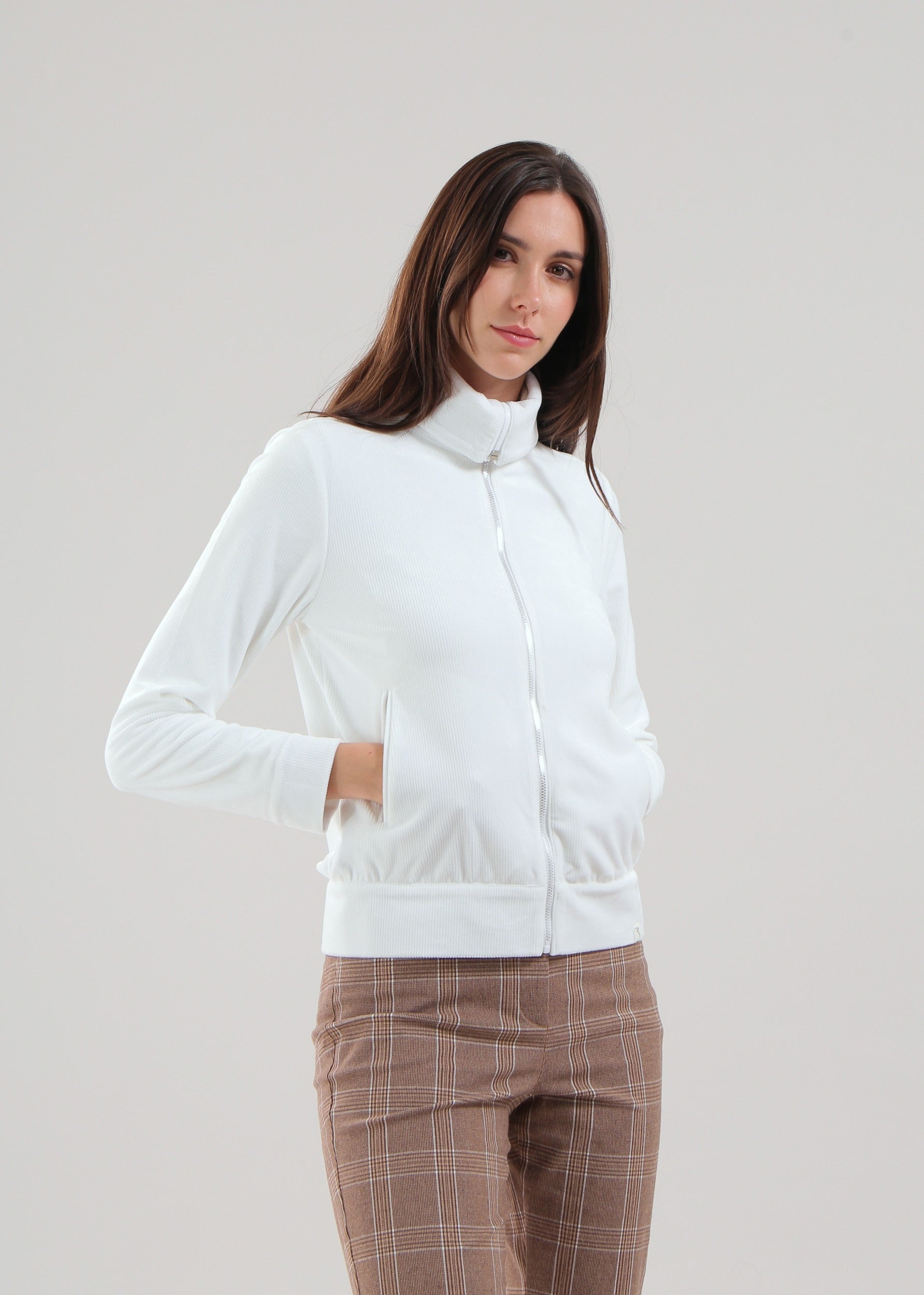 POLONIA - TIMELESS NAVY sweater - woman - Chervò USA