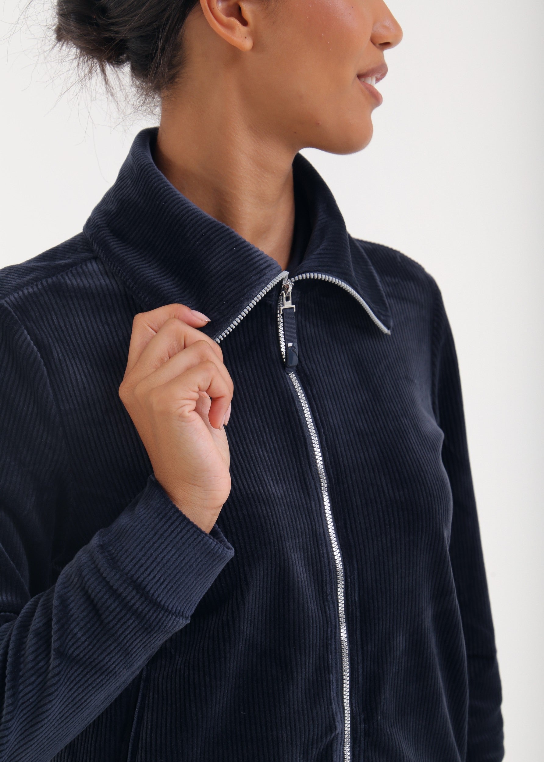 POLONIA - TIMELESS NAVY sweater - woman - Chervò USA