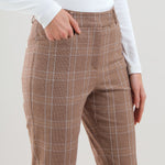 SAMIRA - AUTUMN TWEED trousers - woman - Chervò USA