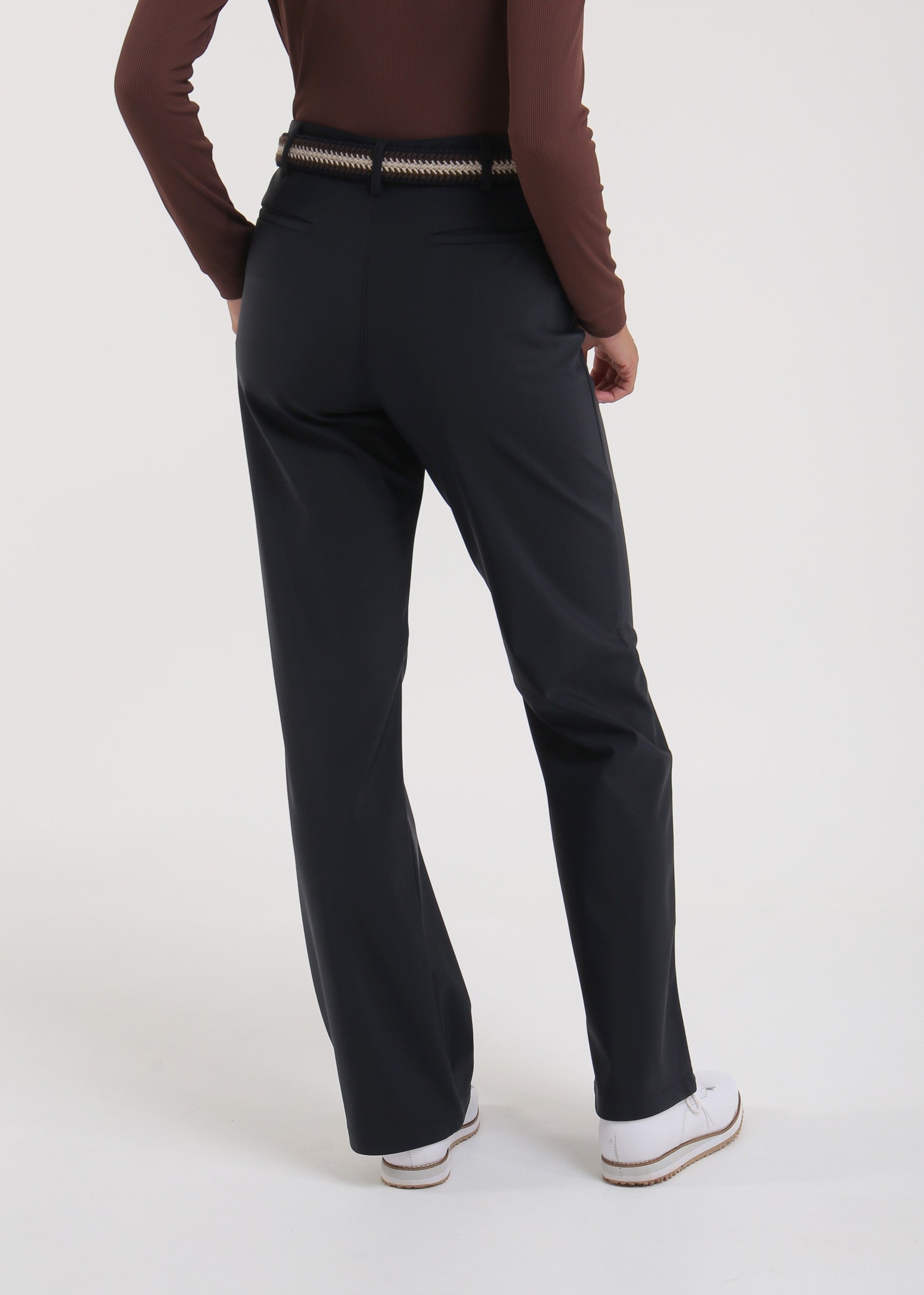 SCIASCIA - MIDNIGHT BLACK trousers - woman - Chervò USA