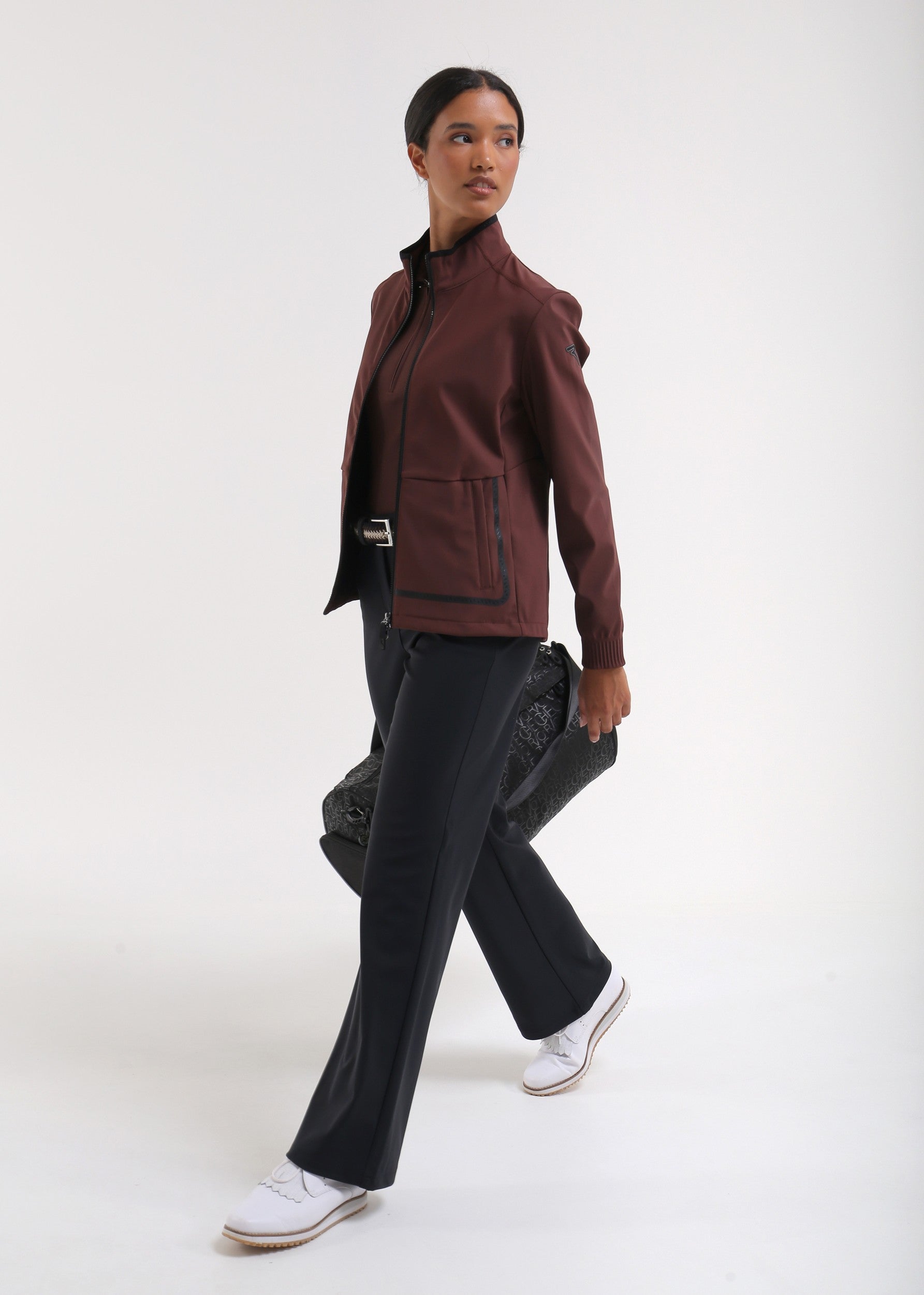 SCIASCIA - MIDNIGHT BLACK trousers - woman - Chervò USA