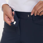 SCIASCIA - MIDNIGHT BLACK trousers - woman - Chervò USA