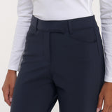 SCIASCIA - MIDNIGHT BLACK trousers - woman - Chervò USA