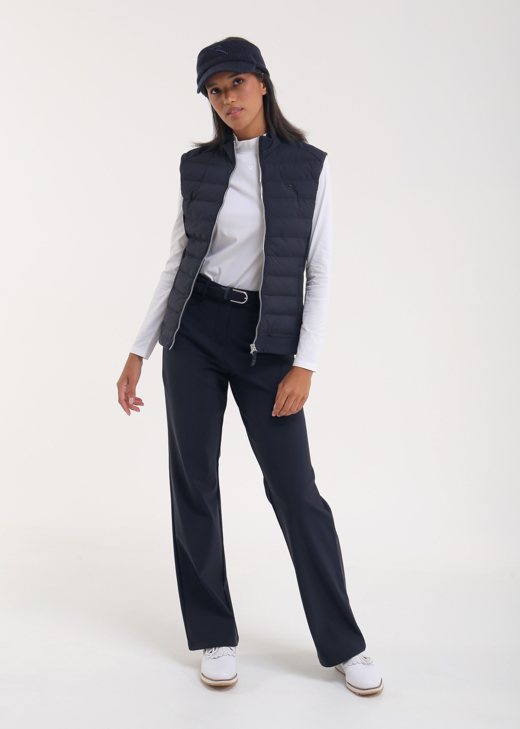 SCIASCIA - MIDNIGHT BLACK trousers - woman - Chervò USA