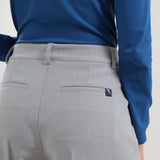 SGULMARIN - TEXTURED GREY trousers - woman - Chervò USA